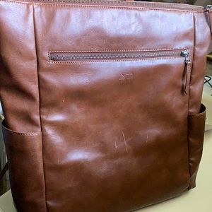 Freshly picked amber minimal diaper bag